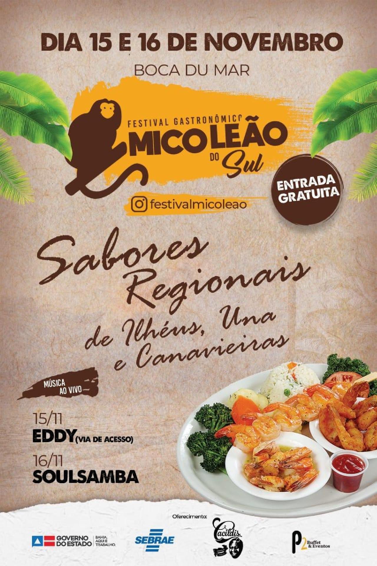 FERIADO COM FESTIVAL GASTRÔNOMICO EM ILHÉUS